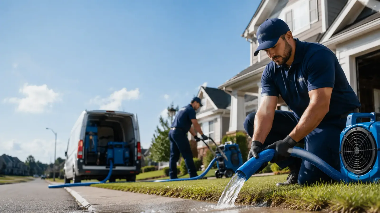 Flood Damage Restoration in Belvue, KS